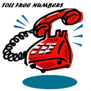 How to call Toll free numbers 